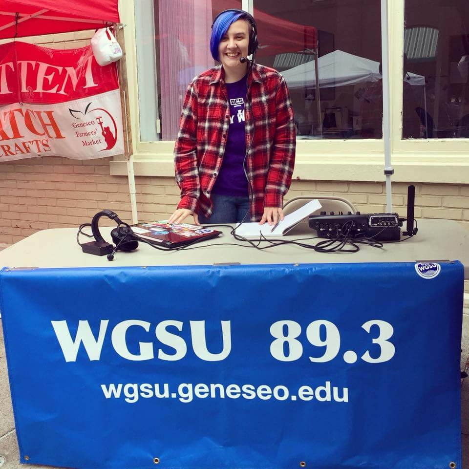 WGSU using Comrex ACCESS 2USB IP audio codec to broadcast live from farmers market