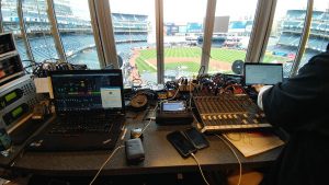 TRM Corporation using Comrex ACCESS NX to cover American League Championship