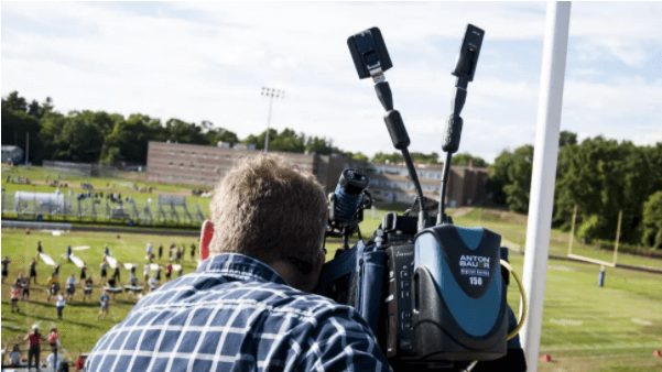 LiveShot Portable covering high school football half time