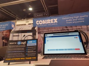 Comrex Gagl at the 2022 NAB Show